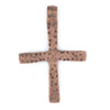 Hammered Dot Ethiopian Copper Cross Pendant