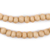 Dark Cream Mala Bone Beads (8mm)