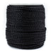 3.0mm Black Round Braided Bolo Leather Cord (3ft) - The Bead Chest