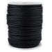 2.5mm Black Round Braided Bolo Leather Cord (3ft) - The Bead Chest