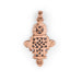 Copper Coptic Cross Pendant (65x36mm) - The Bead Chest