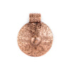 Copper Tribal Shield Pendant (55x45mm)