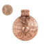 Copper Tribal Shield Pendant (55x45mm) - The Bead Chest