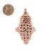 Copper Coptic Cross Pendant (60x34mm) - The Bead Chest