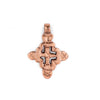 Copper Coptic Cross Pendant (38x27mm)