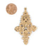 Brass Ethiopian Coptic Cross (63x38mm) - The Bead Chest