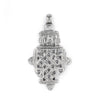 Silver Ethiopian Coptic Cross (65x37mm)