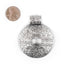Silver Tribal Shield Pendant (55x45mm) - The Bead Chest