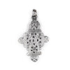 Silver Ethiopian Coptic Cross (68x40mm)