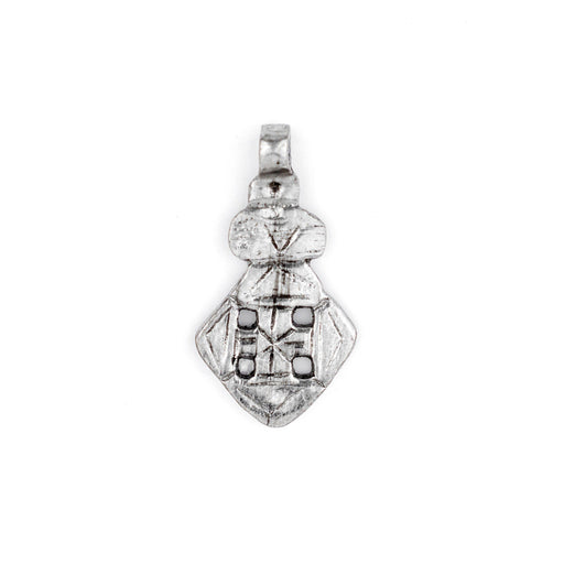 Silver Ethiopian Coptic Cross (40x20mm)