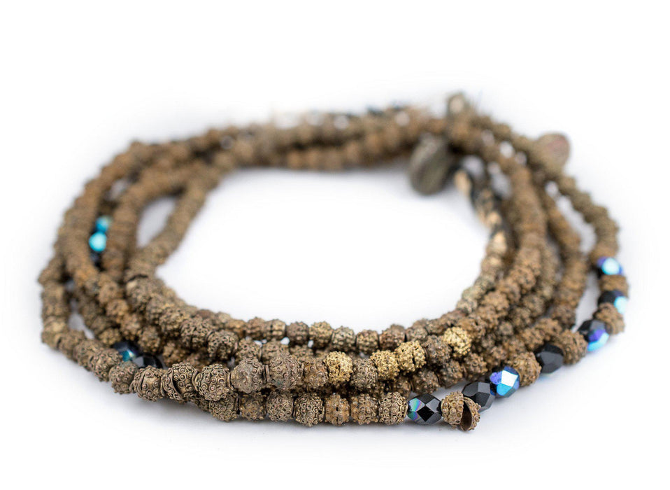 Antique Round Yoruba Brass Beads (6mm) - The Bead Chest