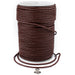 4.0mm Brown Round Braided Bolo Leather Cord (3ft) - The Bead Chest