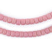Vintage Rose Pink Prosser Beads - The Bead Chest