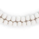 White Natural Wood Beads (8mm)