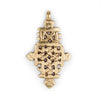 Brass Ethiopian Coptic Cross (60x35mm)