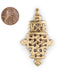 Brass Ethiopian Coptic Cross (60x35mm) - The Bead Chest