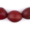 Antique Red Tomato Beads (28x24mm)