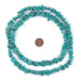 Bright Blue Turquoise Chip Beads (3x10mm) - The Bead Chest