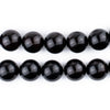 Black Round Wooden Arabian Prayer Beads (12mm)