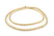 Gold Saucer Beads (5mm) - The Bead Chest