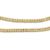 Gold Saucer Beads (5mm)