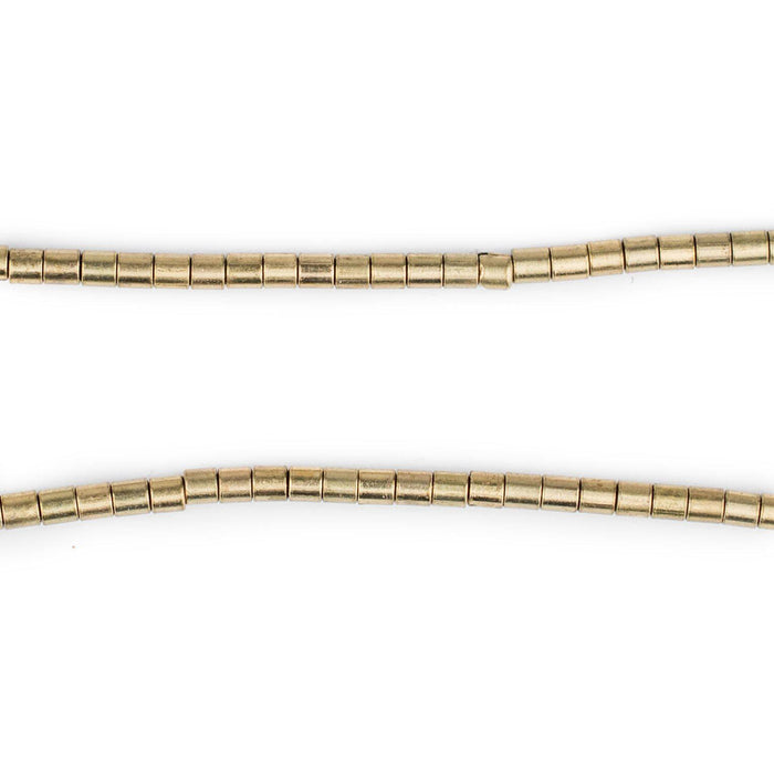Brass Tube Beads (3mm) - The Bead Chest