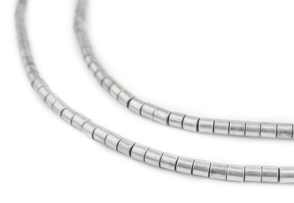 Silver Tube Beads (3mm) - The Bead Chest