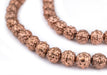 Copper Yoruba-Style Beads (9mm) - The Bead Chest