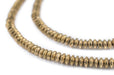 Brass Saucer Beads (4mm) - The Bead Chest