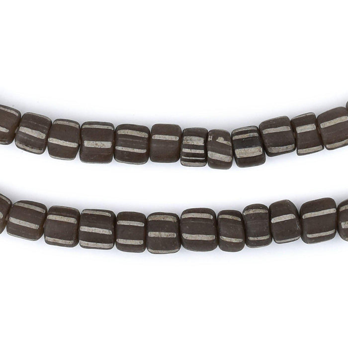 Groundhog Grey Java Gooseberry Beads (6-8mm) - The Bead Chest
