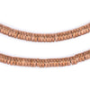 Copper Snake Disk Beads (6mm)