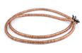 Copper Snake Disk Beads (6mm) - The Bead Chest