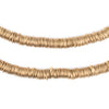 Gold Interlocking Crisp Beads (6mm)