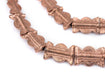 Copper Sun & Moon Baule Beads (22x14mm) - The Bead Chest