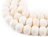 White Bone Mala Beads (16mm) - The Bead Chest