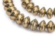 Ethiopian Brass Saucer Beads (14mm) - The Bead Chest