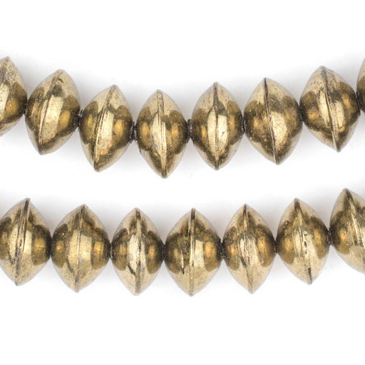 Ethiopian Brass Saucer Beads (14mm)