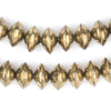 Ethiopian Brass Saucer Beads (14mm)