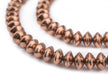 Ethiopian Copper Saucer Beads (10mm) - The Bead Chest