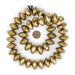 Ethiopian Brass Saucer Beads (24mm) - The Bead Chest