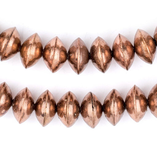 Ethiopian Copper Saucer Beads (14mm)