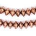Ethiopian Copper Saucer Beads (14mm) - The Bead Chest