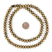 Ethiopian Brass Saucer Beads (10mm) - The Bead Chest