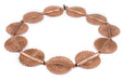 Copper Traditional Sun Baule Beads (54x46mm) - The Bead Chest