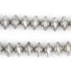 Ethiopian Silver Saucer Beads (12mm)