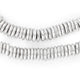Silver Donut Beads (10mm)