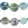 Circular Disk Roman Glass Beads (14-28mm)