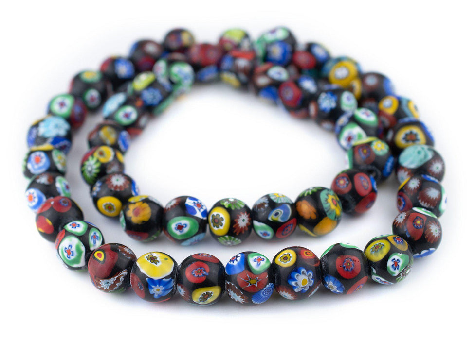 Premium Round Millefiori Beads (14mm) - The Bead Chest