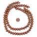 Light Brown Bicone Natural Wood Beads (10x15mm) - The Bead Chest