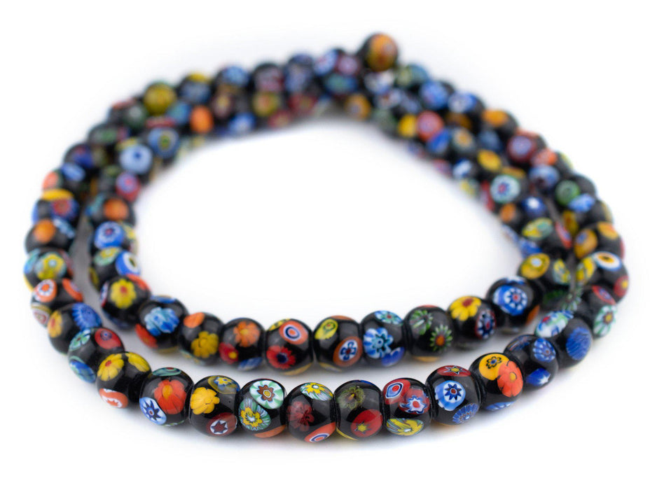 Premium Round Millefiori Beads (10mm) — The Bead Chest